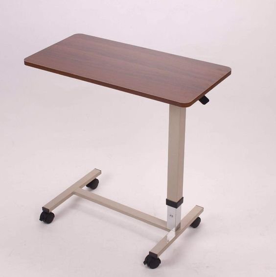 Over Bed Table Height Adjustable